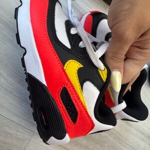 Nike Kids' Sneakers - Red, Yellow, Black